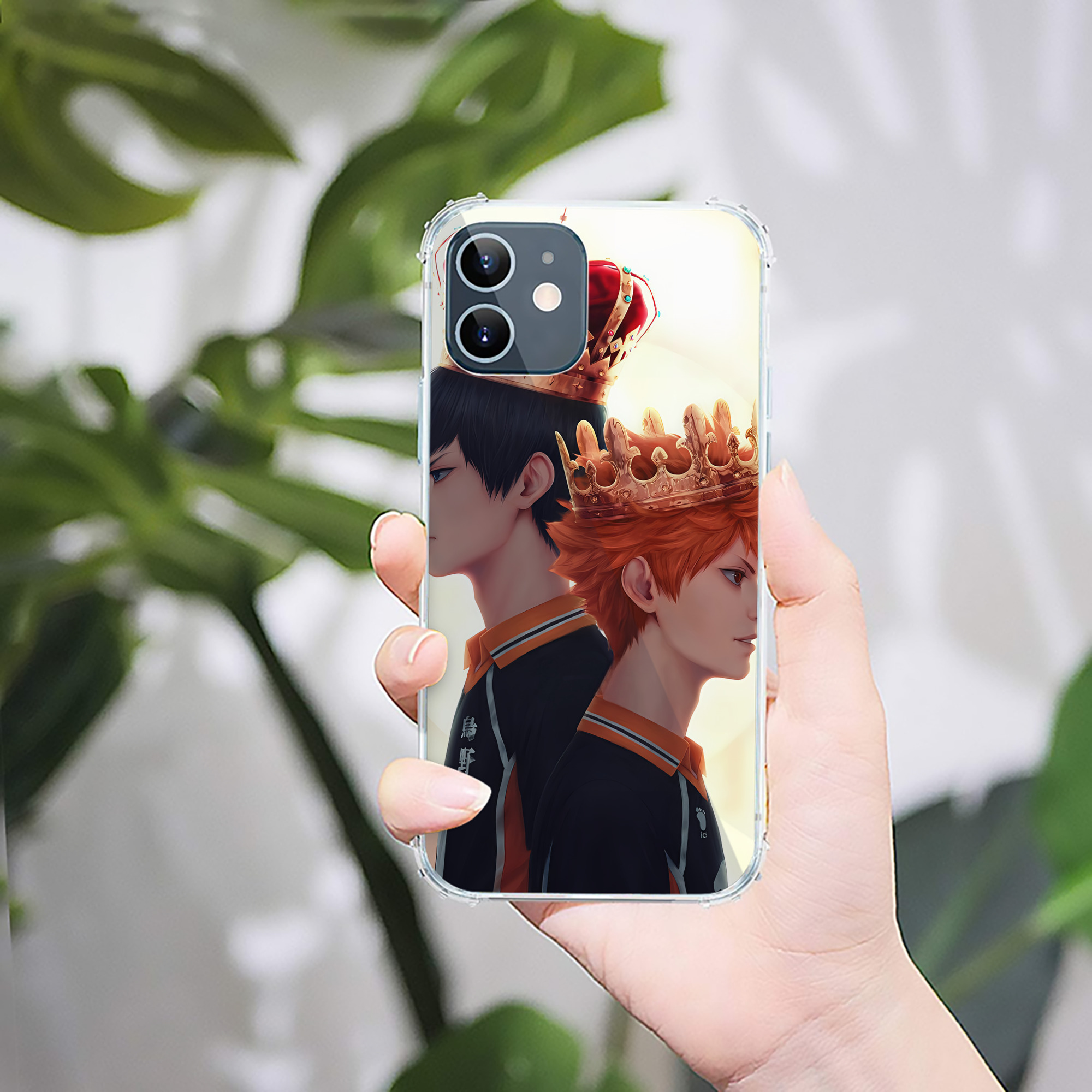 （画像用） ハイキュー!! Haikyu!! 【iPhone 12シリーズ対応】透明スマホケース（クリアソフトケース）